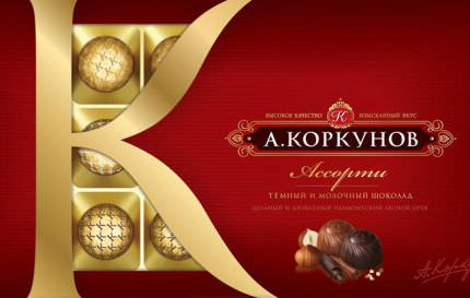 Шоколадные конфеты "Коркунов" с доставкой в по Барабинску